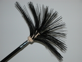 2'x7/8" dia. Buttonflex black poly rod